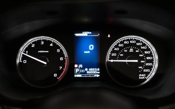 Subaru Forester cena 98600 przebieg: 69330, rok produkcji 2020 z Pieniężno małe 497